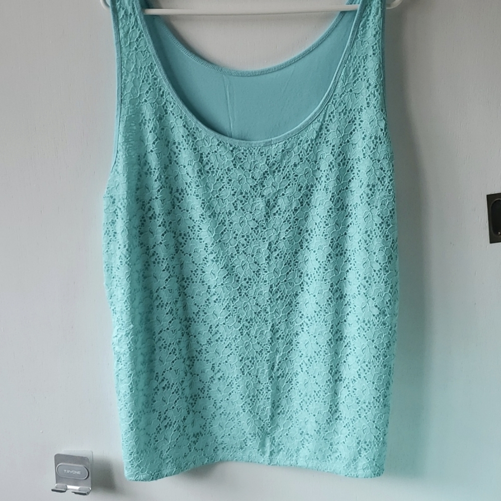 Lace Detail Layering Tank